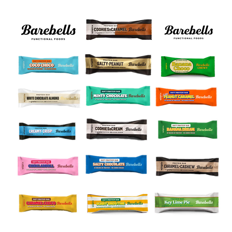 代餐解馋蛋白棒barebells