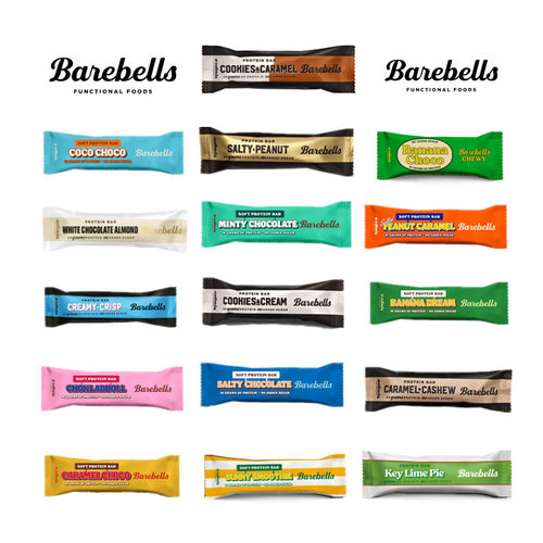 代餐解馋蛋白棒barebells