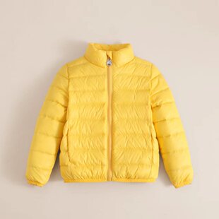 小黄鸭轻薄羽绒服内胆白鸭绒短款纯色外套两三件套装男童女童儿童