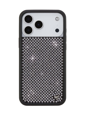 wildflower美国代购白色粉色水钻 珍珠 iPhone17ProMax WF手机壳