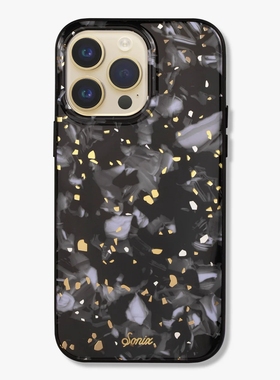 美国SONIX黑金色银河 苹果iPhone15Pro max抗震防摔INS14手机壳现货