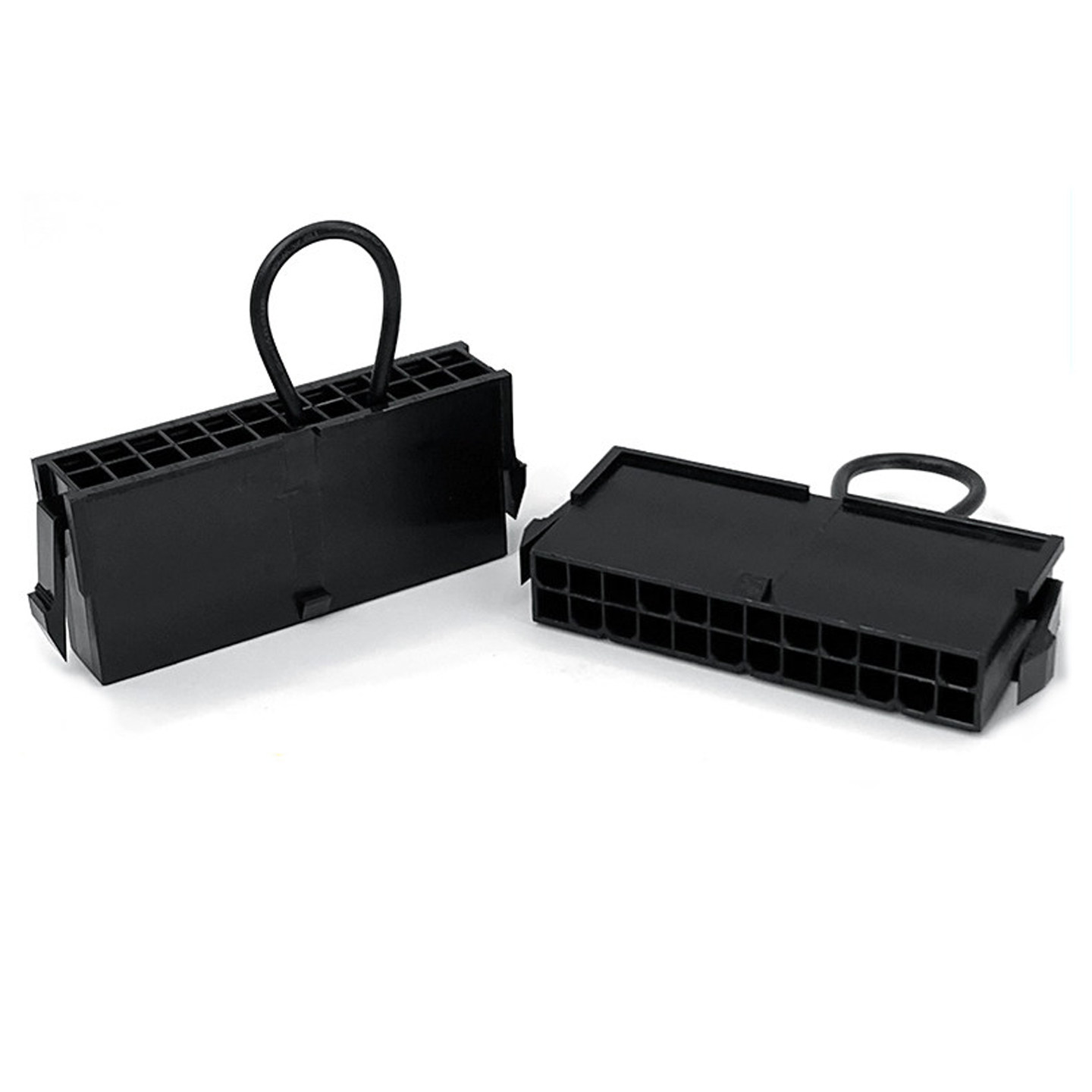 水冷试水专用 电源启动端子 24P ATX 免开机试水 24pin 黑色