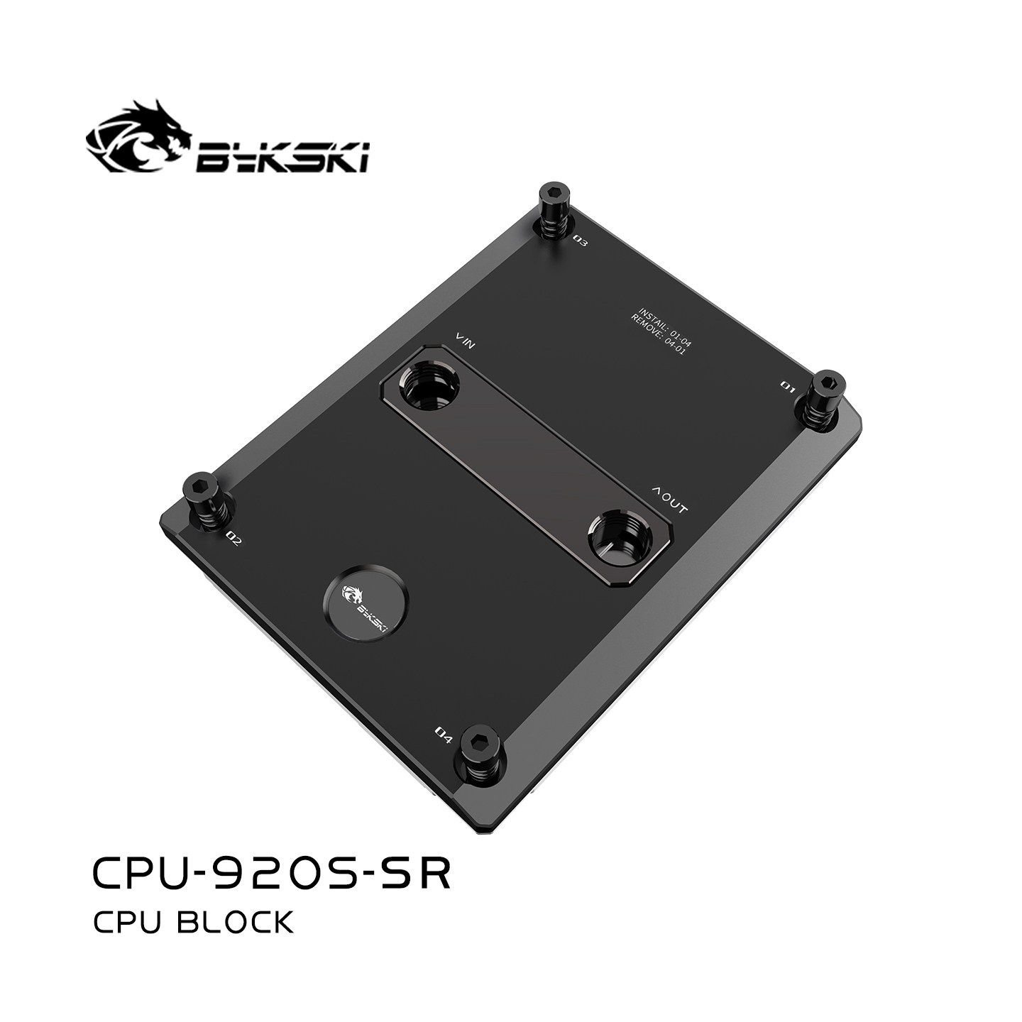 Bykski CPU-920S-SR 华为鲲鹏920S CPU水冷头服务器AI液冷