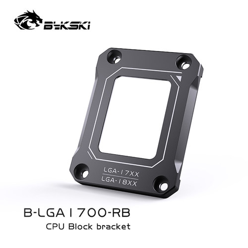 Bykski B-LGA1700-RB 12代CPU扣具支架抗变形 支持Intel 12900K