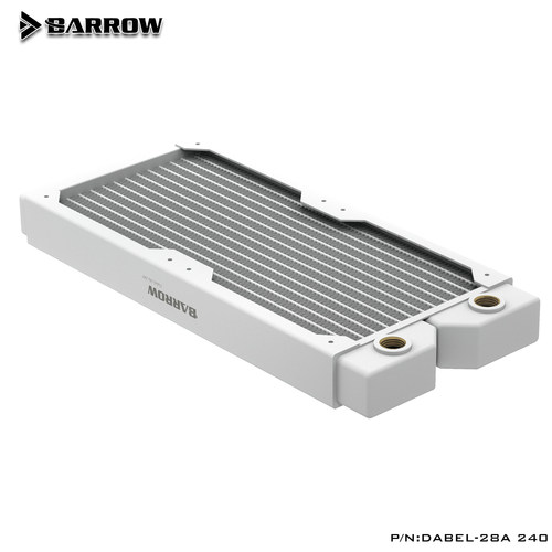 barrow高密度单波紫铜28MM水冷排