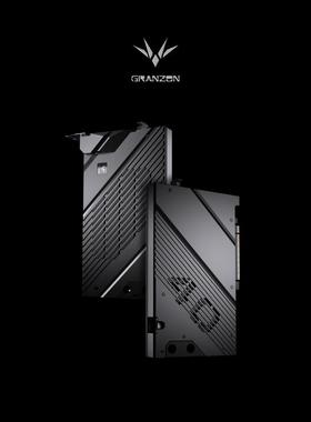 Granzon GBN-AS4090STRIX全盔甲式显卡水冷头兼容华硕猛禽RTX4090