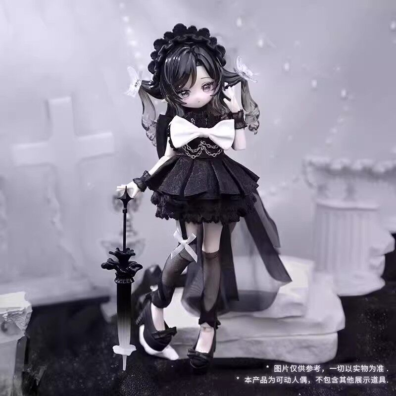 正版新品米甜二代海洋宝石8分bjd盲盒可动人偶公仔手办摆件礼物女