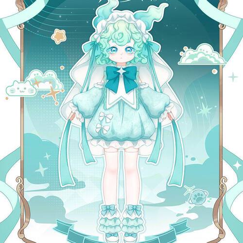 【正版】寄予宇宙8分BJD盲盒换装可动人偶手办摆件可爱娃娃礼物女