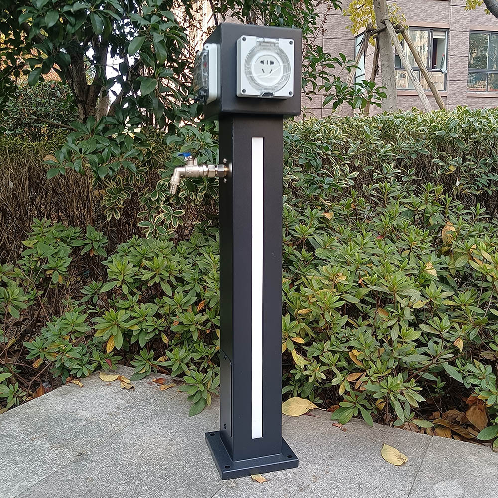 水电桩 水电箱 水电柱 岸电箱 房车营地充电桩 营地桩 庭院电桩