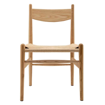 CH36 dining chair CH36白蜡木橡木餐椅家用商用实木餐椅书房用椅