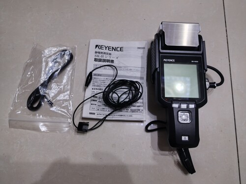 现货二手基恩士EYENCE静电检测静电测量仪SK-H050+SK-H055