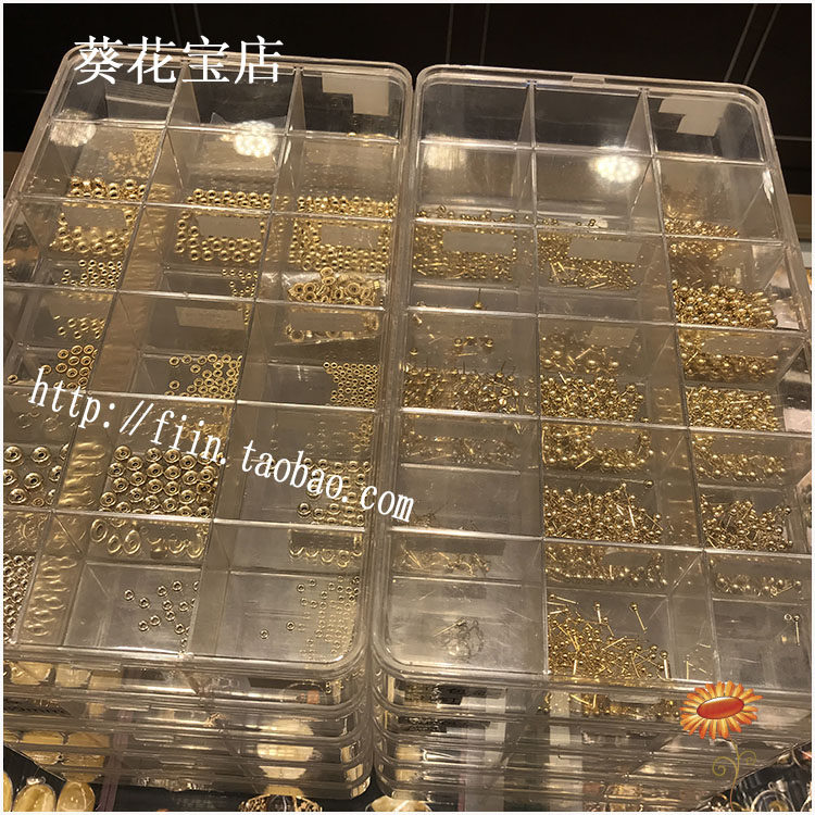 미국 14K 골드 비즈 작은 골드 비즈 색상 보존 금도금 진주 빛 라운드 비즈 비즈와 DIY 수제 보석 귀걸이