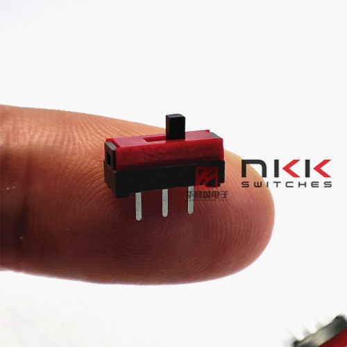 日本NKK SS12SDP2 SS-12 滑动开关 3脚2档 拨动 2.54MM间距 0.1A