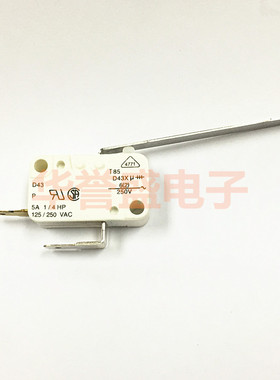 德国CHERRY樱桃 进口微动 行程开关 D43J-RPHB 2脚带长柄 常开
