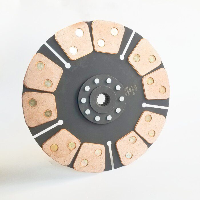 tf雷沃欧豹拖拉机配件主/副摩擦片铜基片16齿 td福田14寸离合器片