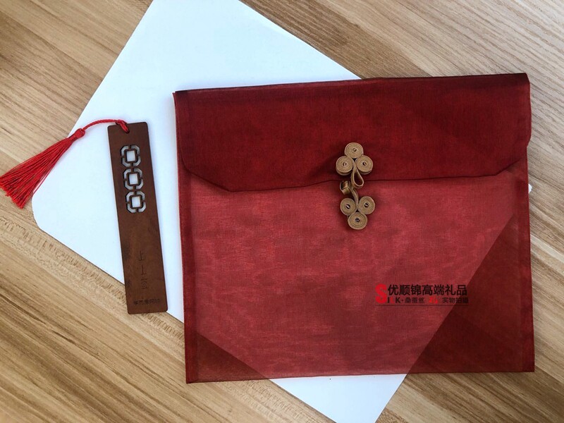织绵收纳真丝围巾丝巾欧根纱袋子羊毛羊绒披肩旗袍方长巾包装礼盒