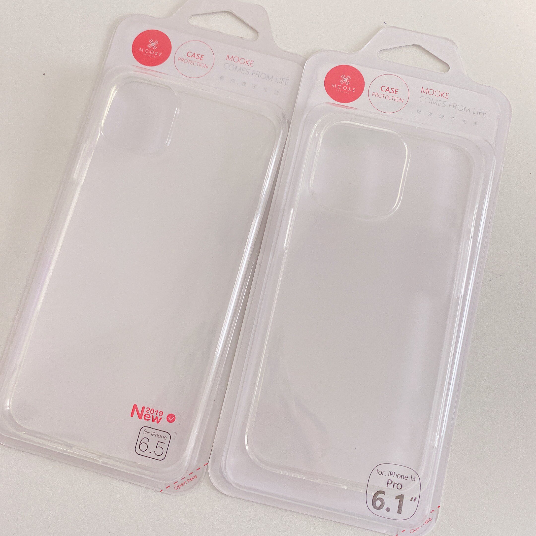 mooke适用苹果13proMax保护套iPhone13MAX透明软胶套全包11max外壳
