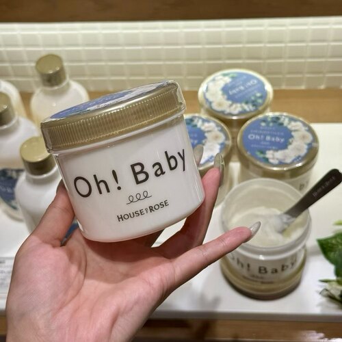 日本OhBaby磨砂膏沐浴露身体乳