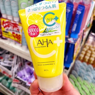日本BCL 碧芯珞AHA果酸蘋果洗面奶去黑頭清潔毛孔 145g 增量版