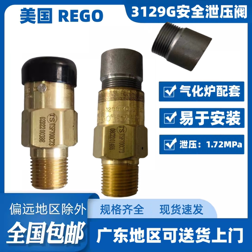 3129G燃气安全阀美国REGO力高