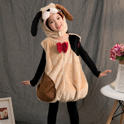 儿童小狗卡通衣服演出服