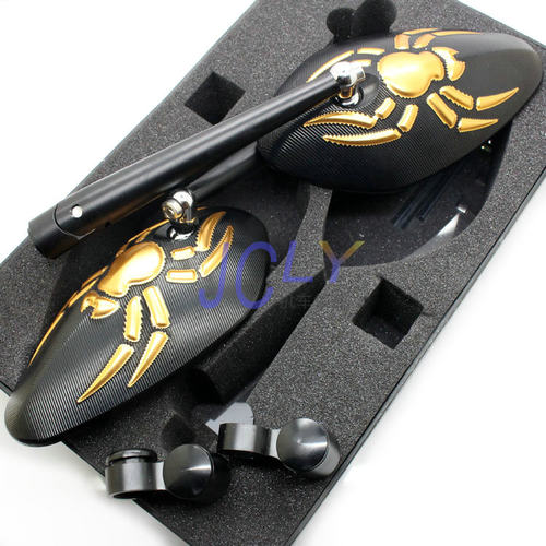 适用于雅马哈 FZ1 FZ6 FZ8 XJ6 MT07 MT-09 改装后视镜 反光镜/对