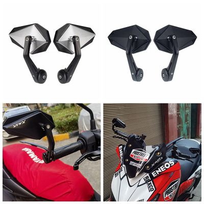 雅马哈TMAX530手把后视镜改装