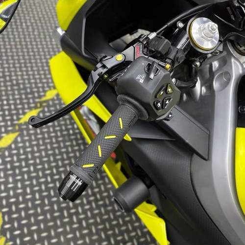 适用川崎NINJA H2 ZH2改装手把胶H2R Z1000SX ER6F/N防滑手把套