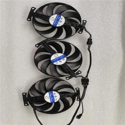 适用于 华硕RTX 3060Ti 3070 MEGALODON巨齿鲨显卡风扇T129215SU
