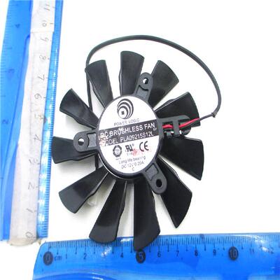 适用于微星R7750 N560 570 580GTX HD6870 R677风扇PLA09215S12L