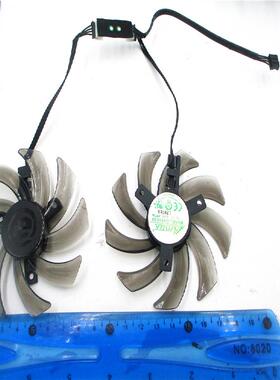 一对  GA91S2U PFTA 0.40A 4针 直径86mm 孔距40mm 显卡风扇