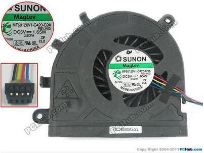 适用于 戴尔 DELL MF60120V1-C420-G9A DP/N 09HTYD E5530风扇
