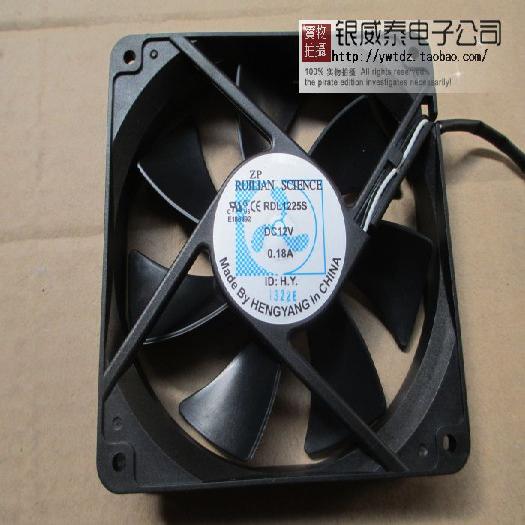 全新原装 欣瑞联 RDL1225S 12025 12CM 12V 0.18A 大风量静音风扇