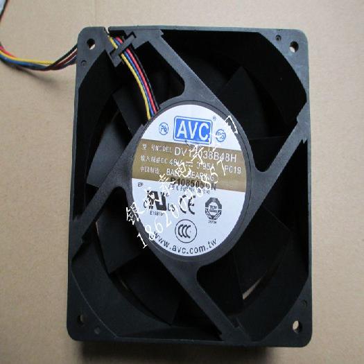 AVC 12cm 12厘米 12038 机箱 服务器 风扇 48V 0.95A DV12038B48H