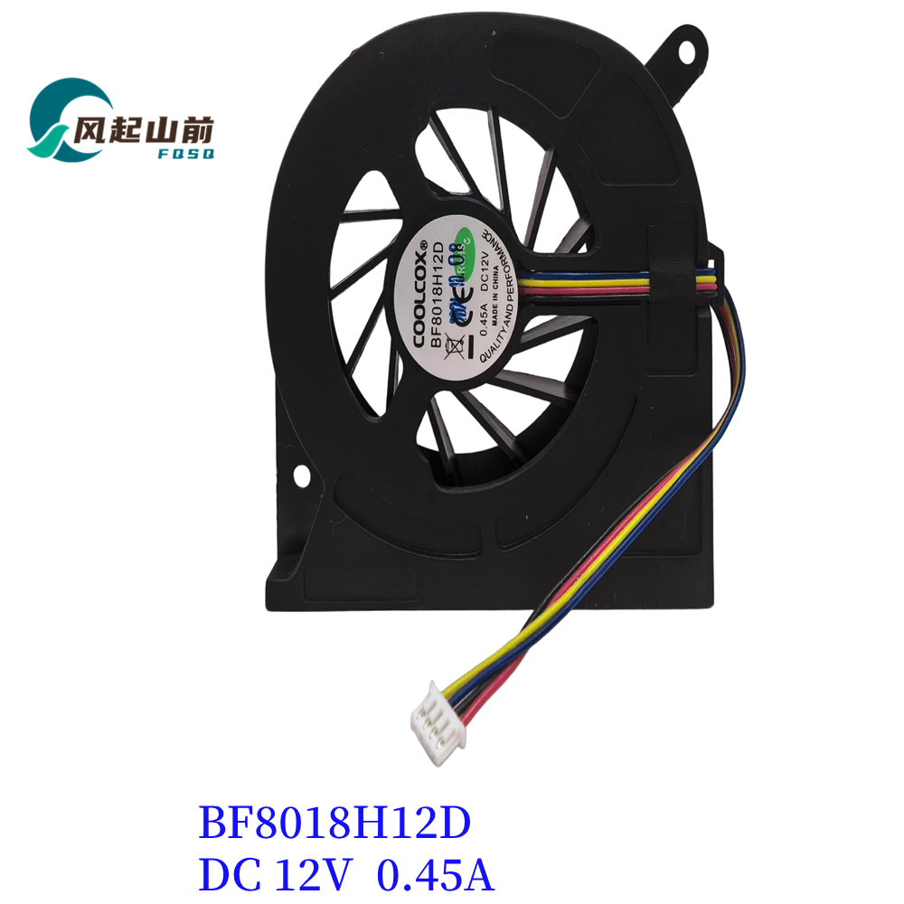 适用于 全新COOLCOX BF8018H12D 12V 0.45A 一体机静音风扇