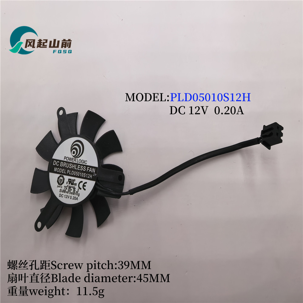 适用于 PLA04710S12M PLD05010S12H DC 12V 风扇