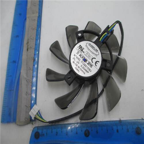 适用惠普HP RX480 RX580 4G 8G 12V显卡风扇