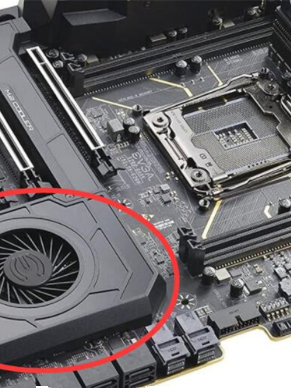 FOR EVGA X299 DARK PLB07010S05M 5V 0.5A MOTHERBOARD COOLING FAN