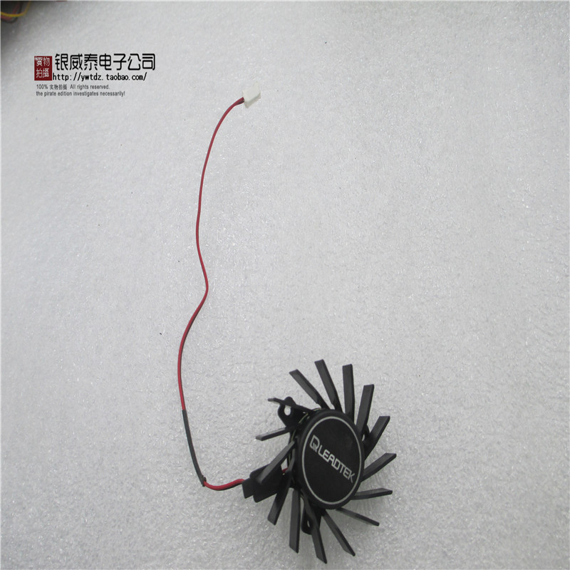 FD6010U12D 直径4.4cm 孔距2.7cm 2线2.5头 4线 双滚珠显卡风扇