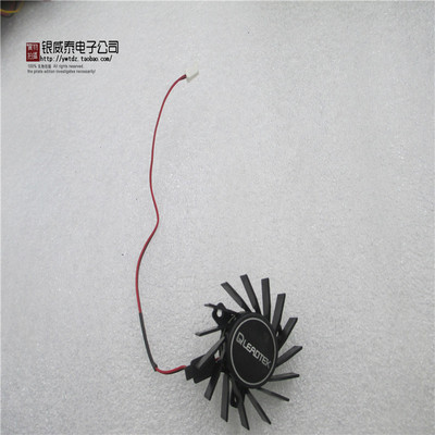 FD6010U12D 直径4.4cm 孔距2.7cm 2线2.5头 4线 双滚珠显卡风扇