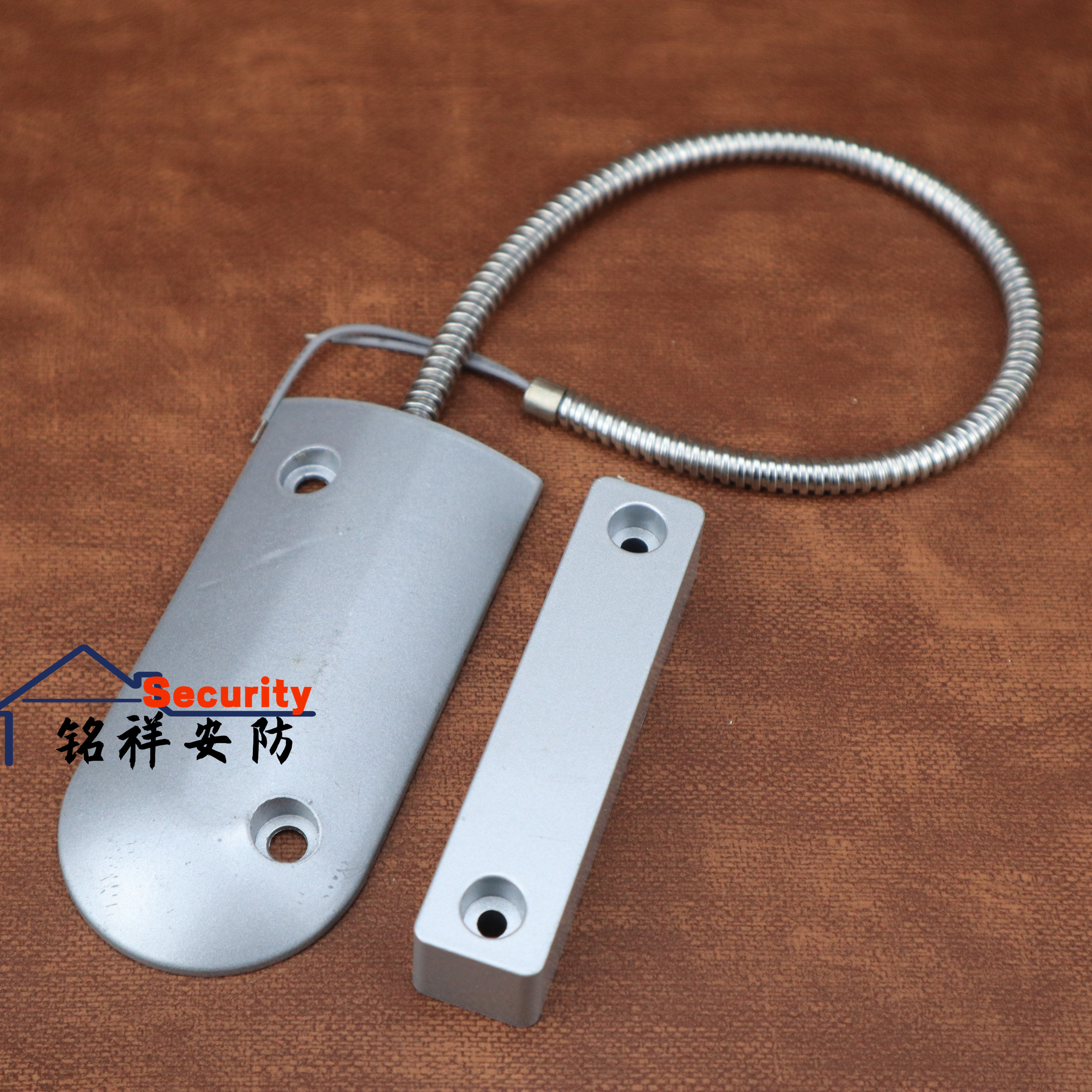 OC-59门磁开关 有线铁门磁报警器门窗报警器卷闸门防盗器常开常闭