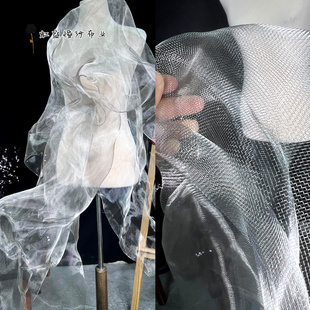 婚庆设计师面料网纱钢丝网艺术材料金属装饰云雾网造型diy布定制