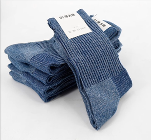 棉袜 纯棉防臭长筒军训制式 正品 01弹力袜男军迷冬袜加绒保暖秋冬季