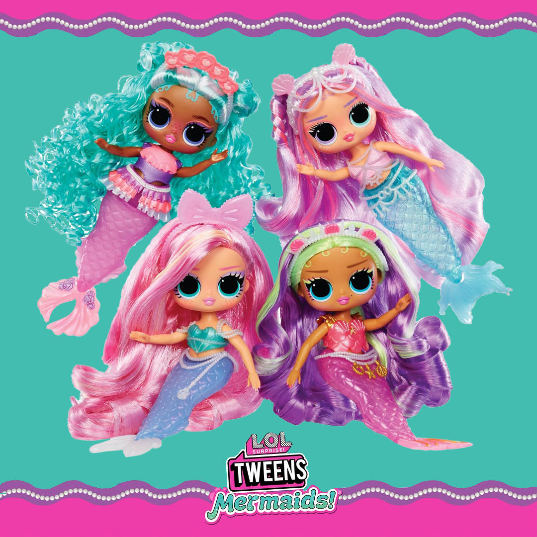 lol惊喜娃娃Tweens美人鱼公主
