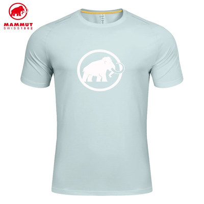 Mammut/猛犸象短袖上衣男女同款宽松速干柔软舒适户外运动徒步t恤