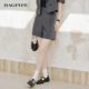 女休闲百搭通勤热裤 风笛2026夏季 短裤 高腰显瘦A字阔腿西装 新款