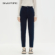 棉裤 修身 收腰小脚裤 休闲九分裤 风笛2025冬季 女保暖厚实长裤 新款