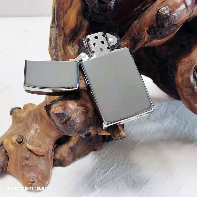zippo打火机防风煤油纤巧机可DIY定制礼物女士芝宝砂轮窄机