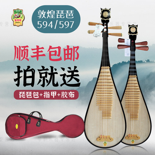 琵琶敦煌民族乐器儿童初学者成人