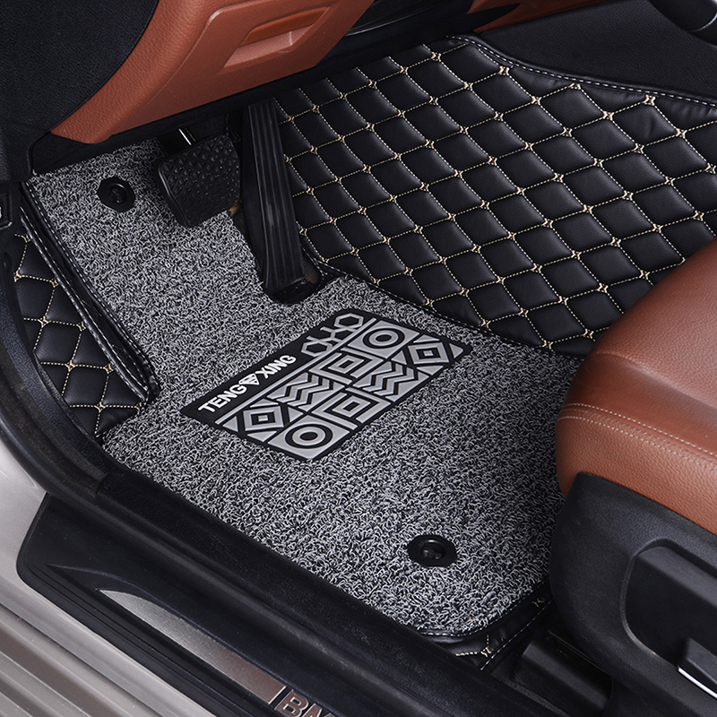 大众途观朗逸宝来速腾迈腾途岳探岳专车定制全包围汽车脚垫全车型